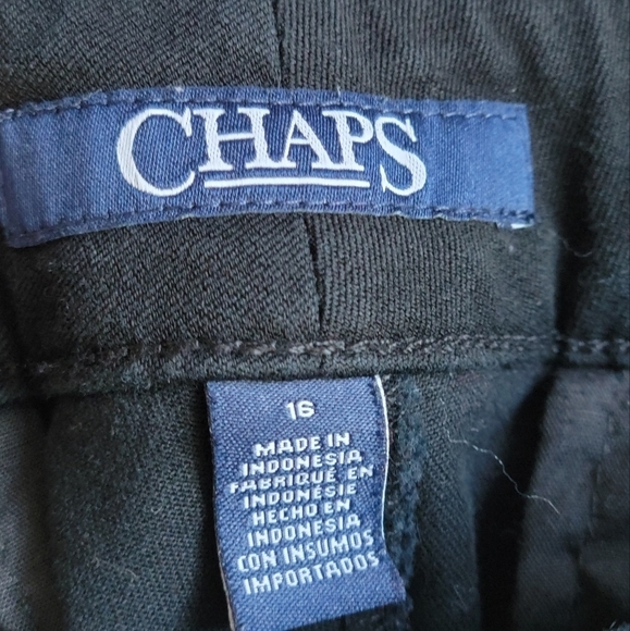 Chaps Cropped Dress Pants - Size US 16 - Picture 4 of 5
